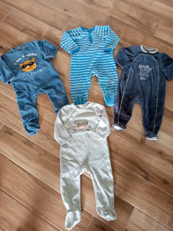 Lot 4 pyjamas bébé garçon 18 mois