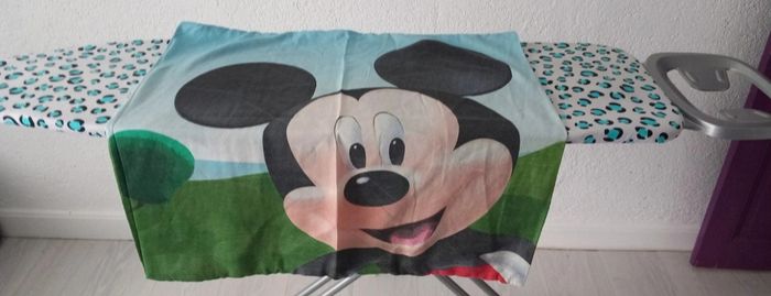 Parrure de drap mickey 1 personne