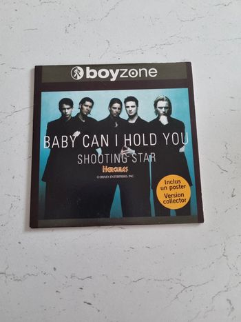 cd single 2 titres Boyzone "Baby Can I Hold You"