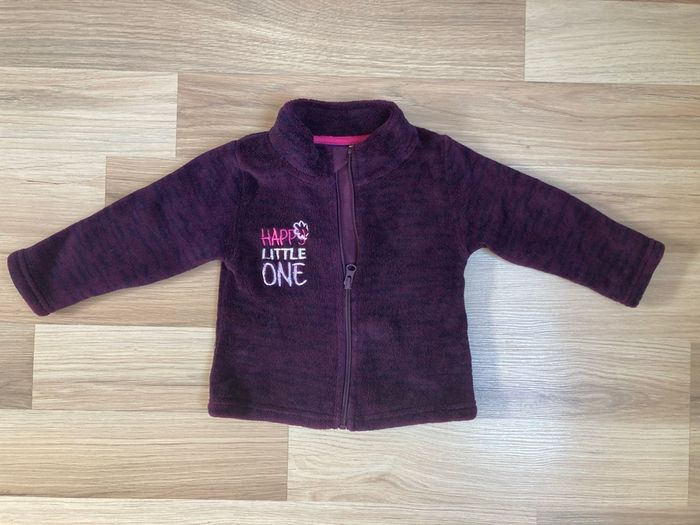 Veste polaire fille 9/12 mois - photo numéro 2