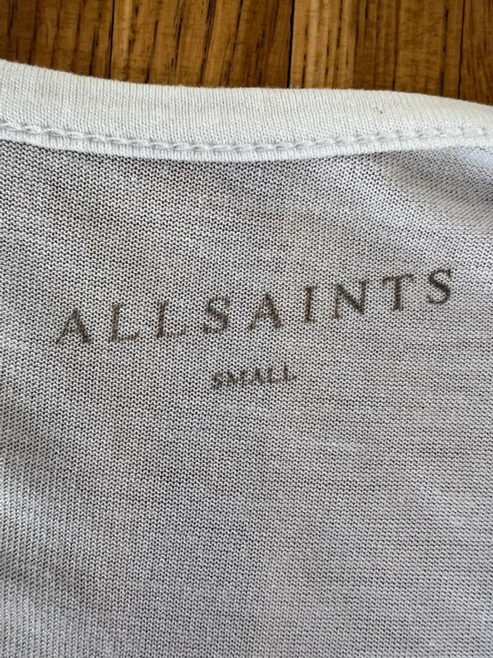 T-shirt blanc AllSaints – Taille S - photo numéro 6