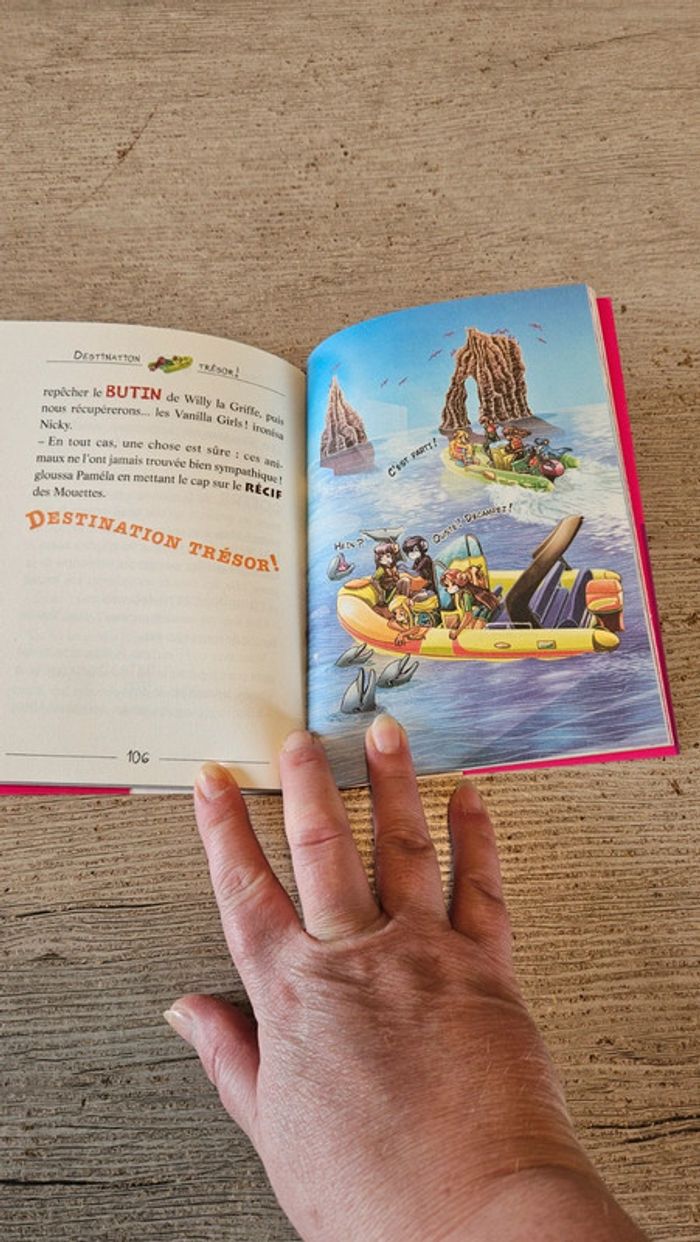 Livre enfant Téa Stilton L trésor des dauphins bleus, nickel - photo numéro 4