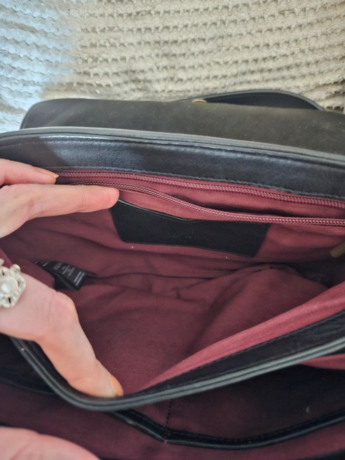 Sac en cuir noir Alena Nat&Nin - photo numéro 9