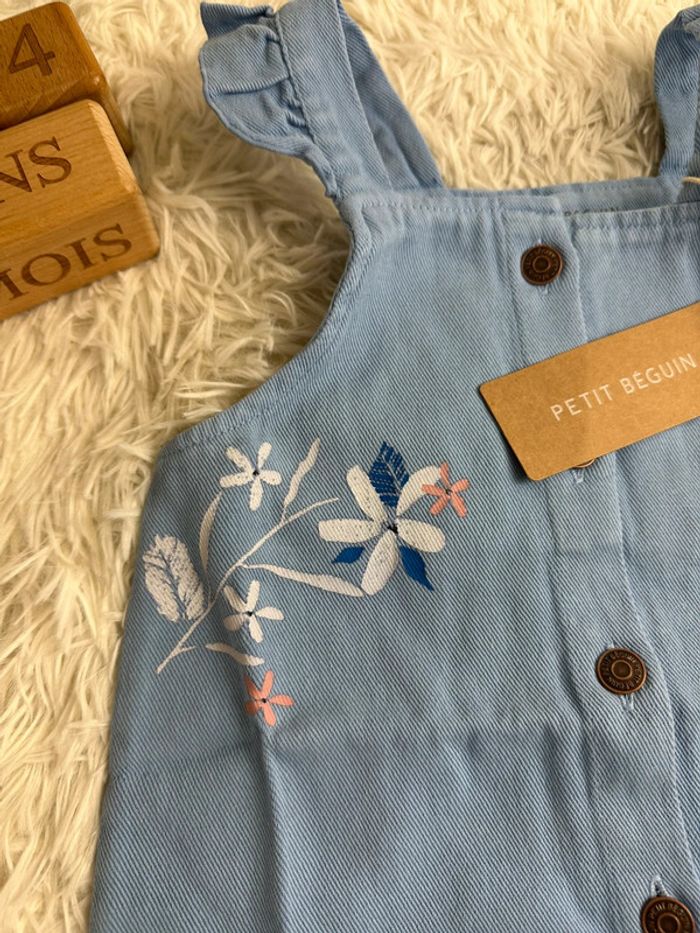 Robe salopette petit béguin taille 4 ans - photo numéro 3