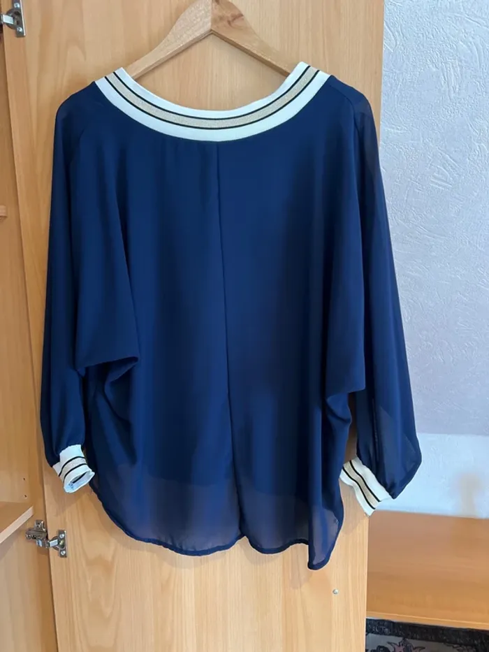 Tunique bleu marine - photo numéro 2