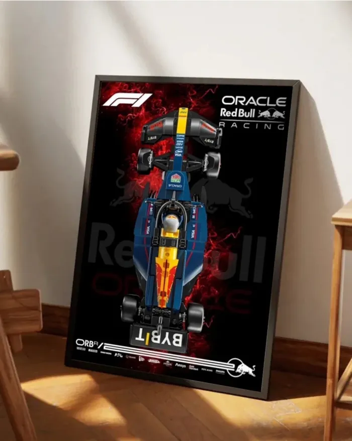 Affiche Lego Speed Champions F1 - Oracle Red Bull Racing RB20 (fichier numérique)
