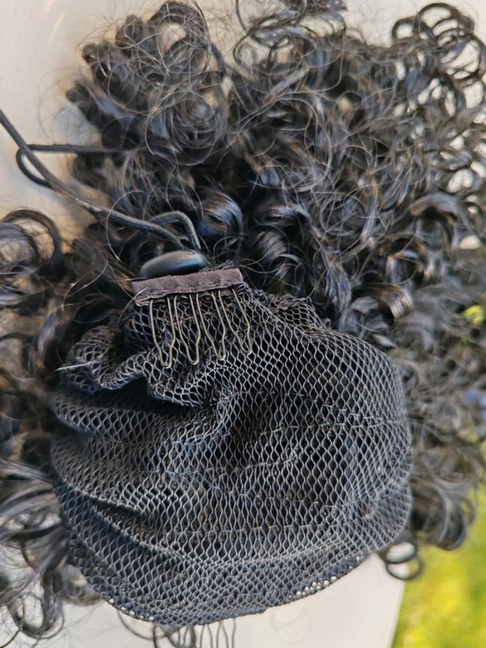 Queue de cheval Extension de cheveux afro bouclé - photo numéro 4
