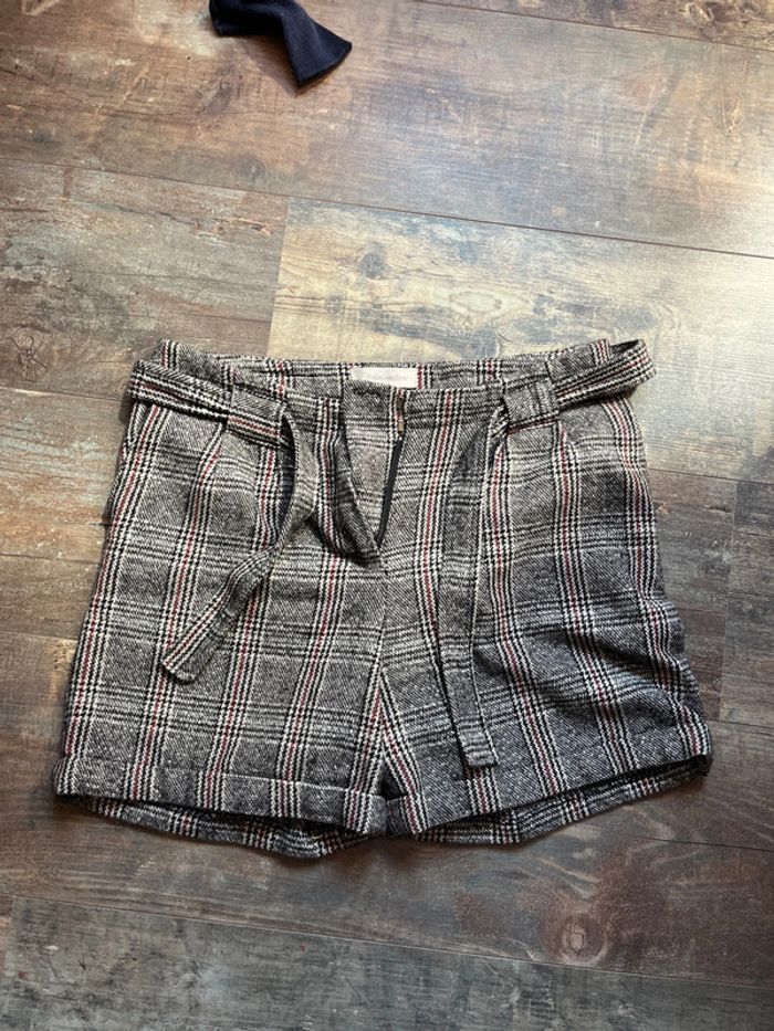 Short hiver à carreaux - photo numéro 2