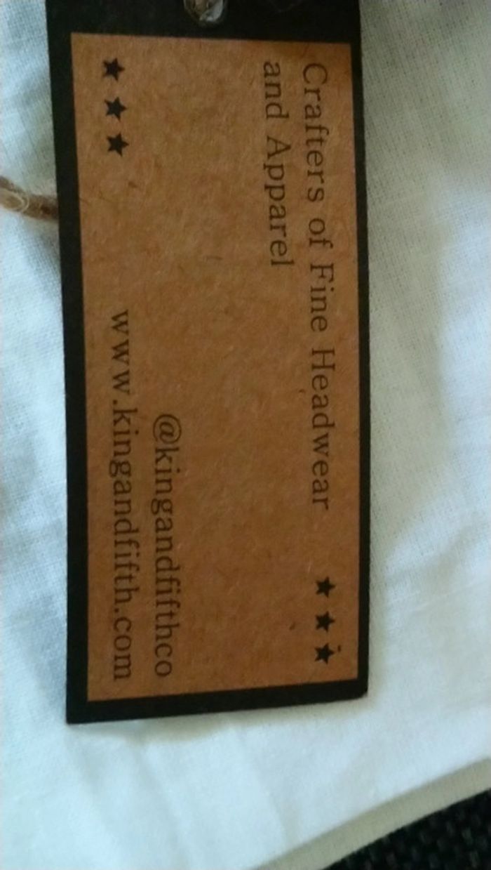 Casquette noir King et fifth taille ajustable - photo numéro 9