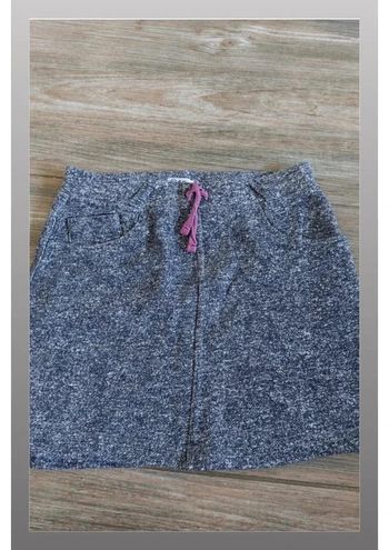 Jupe bleue chinée 10 ans u collection