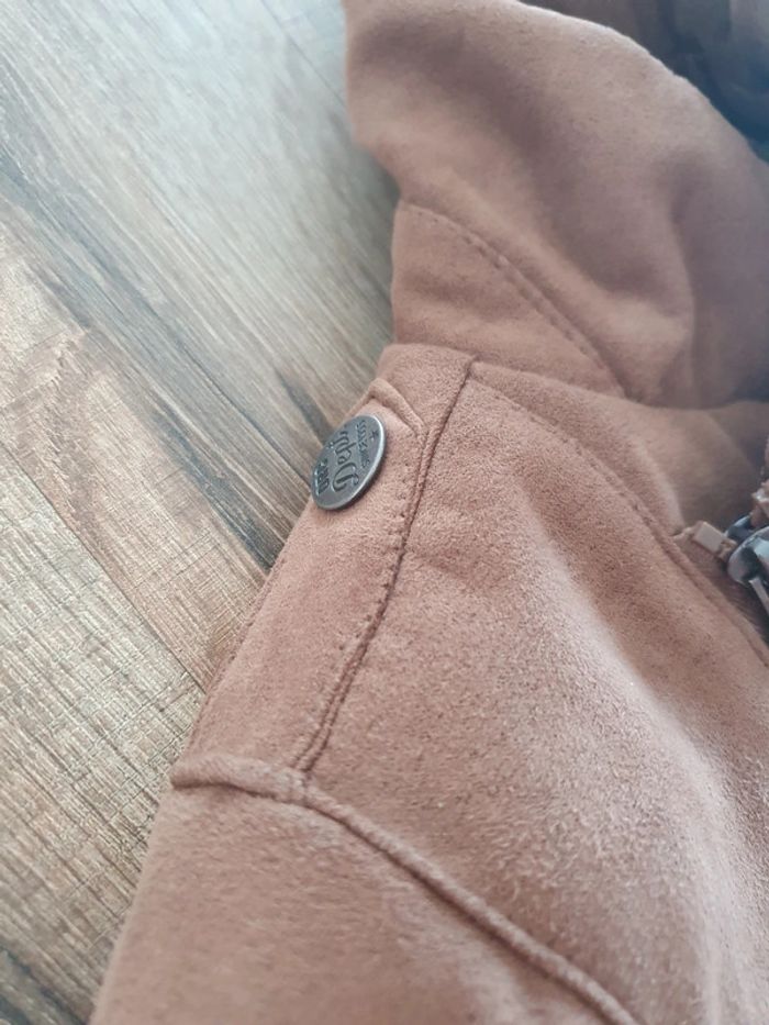 Veste suédine Camel 3 ans - photo numéro 5