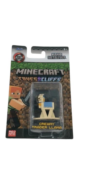Figurine Minecraft Nano métal Figs Creamy Trader Llama Jada Toys neuf