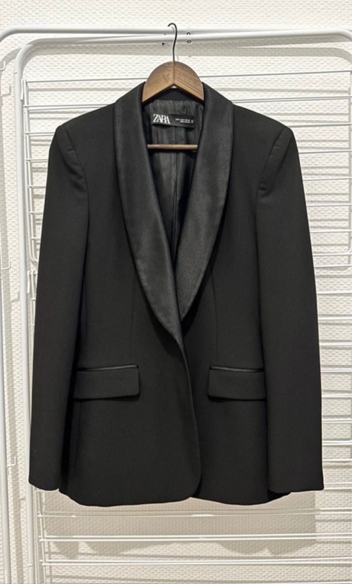 Ensemble costume tailleur Zara Femme taille S - photo numéro 5