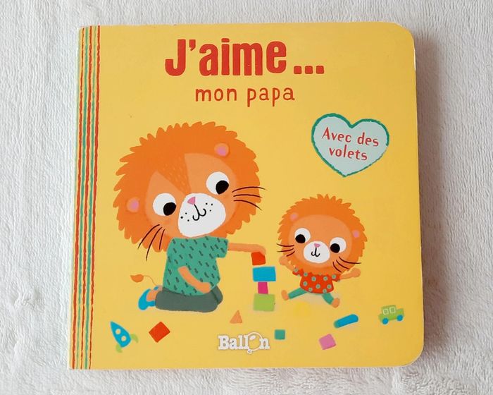 Livre J'aime mon Papa