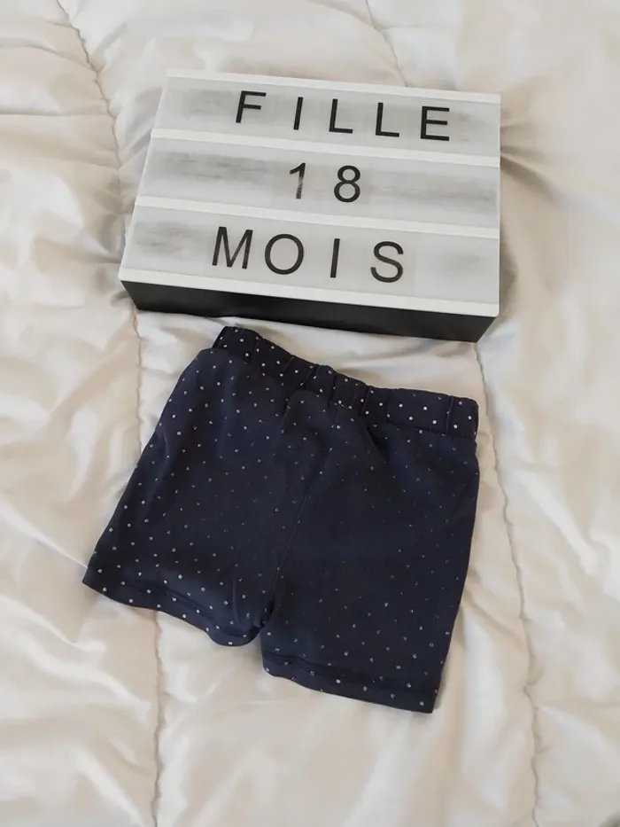 Short fille 18 mois - photo numéro 2