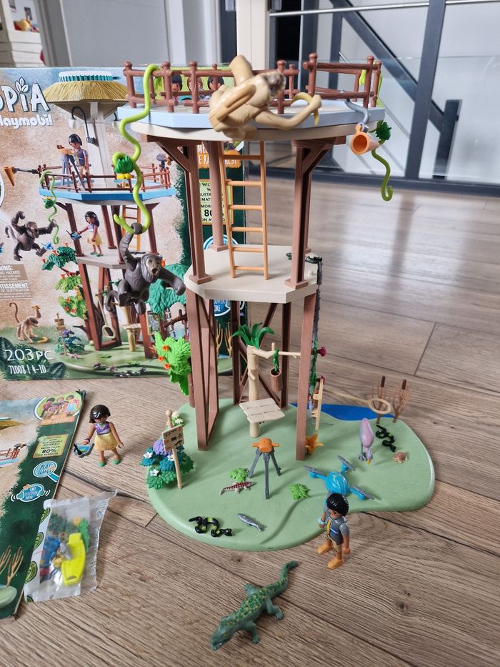 Playmobil 71008 Tour de Recherche avec Boussole- Wiltopia - Animaux Nature - photo numéro 3