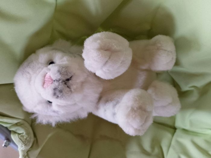 Peluche tigre blanc - photo numéro 2
