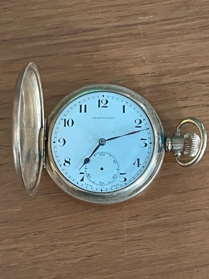 Montre gousset Craftsman Swiss Made - photo numéro 2