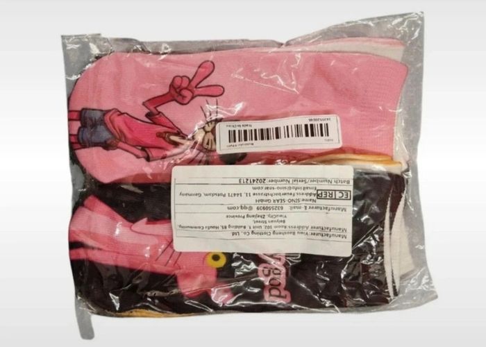 Lot de 4 paires de chaussettes La Panthère Rose Pink Panther - photo numéro 2