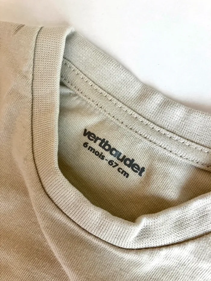 T-shirt manches longues 6mois - photo numéro 3