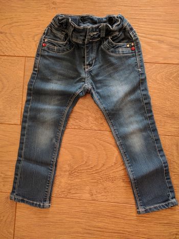 Jeans bleu foncé stretch - 3 ans - Influx