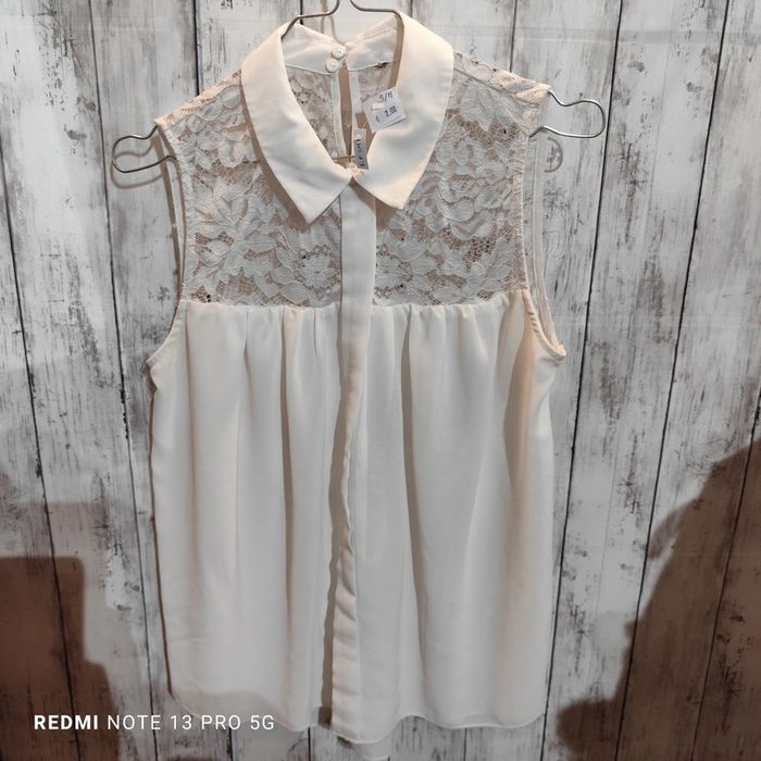 Haut dentelle ref EFSM1