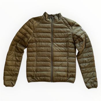 Doudoune JOTT kaki légère matelassée zip logo manche