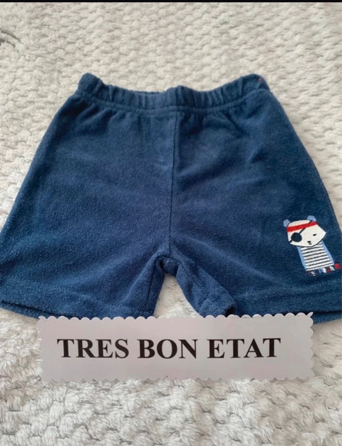 Lot de 9 shorts taille 6 mois - photo numéro 2