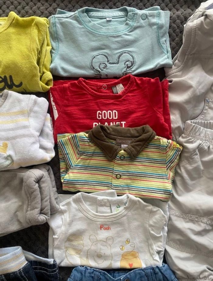 Lot vêtements bébé garçon 1 mois hiver - photo numéro 3