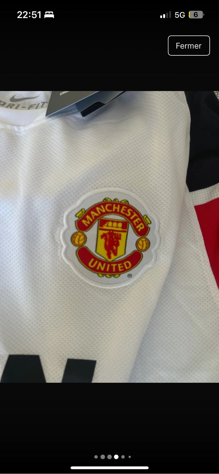 Maillot foot Manchester xxl - photo numéro 4