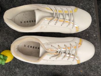 Baskets blanches creeks 