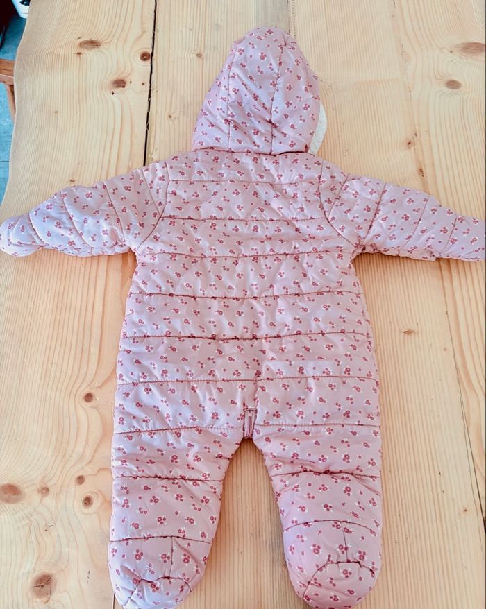 Combinaison rose de ski « Kiabi » 6 mois - photo numéro 5