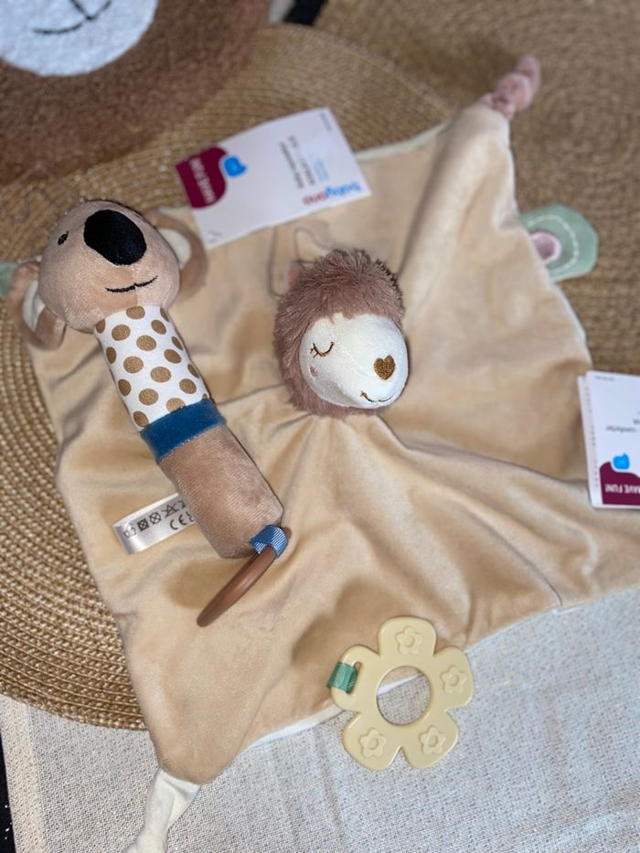 Doudou et hochet babyono - photo numéro 5