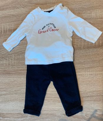 Ensemble « agitateur au grand cœur » Kiabi