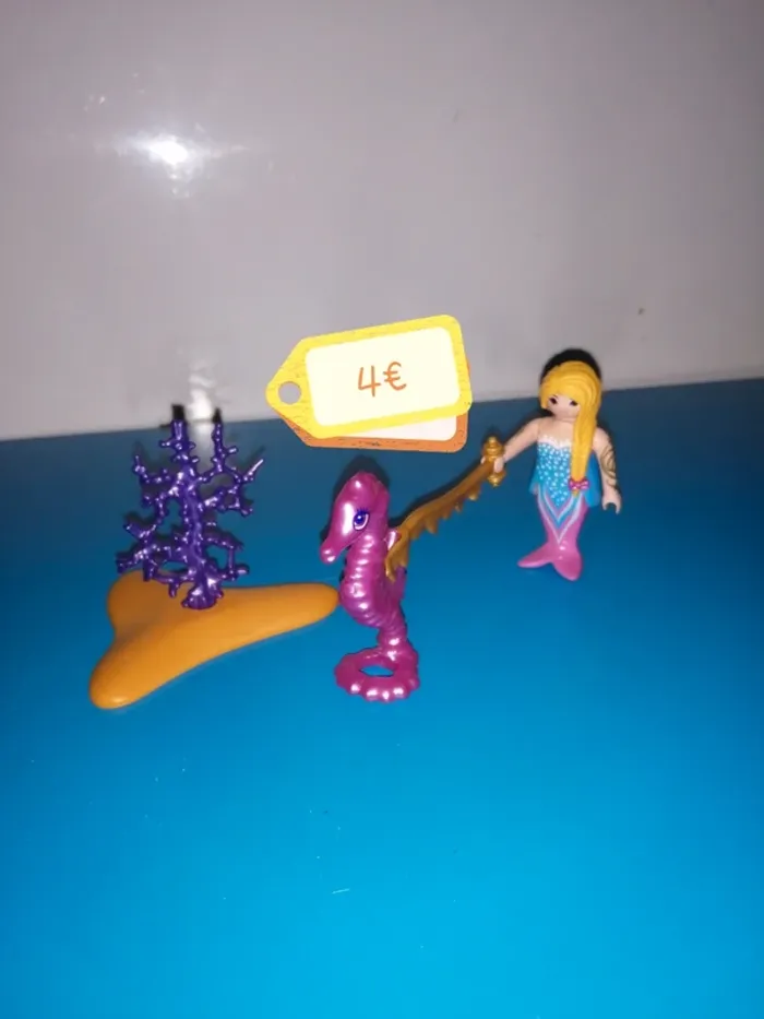 Thème* personnage & accessoires /sirènes - hypocampe - photo numéro 3