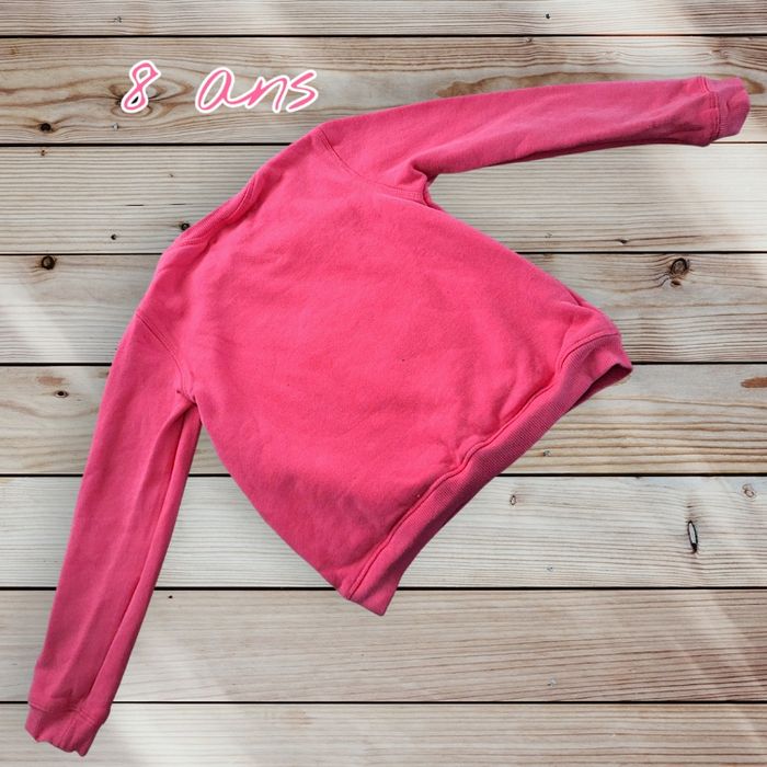 💗✨ Sweat rose Vertbaudet – 8 ans ✨💗 - photo numéro 2