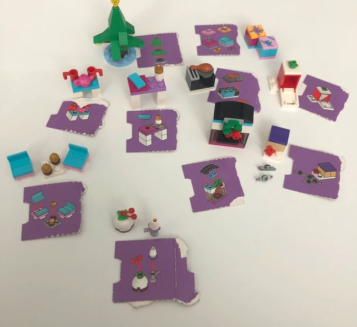 Petites scènes lego friends