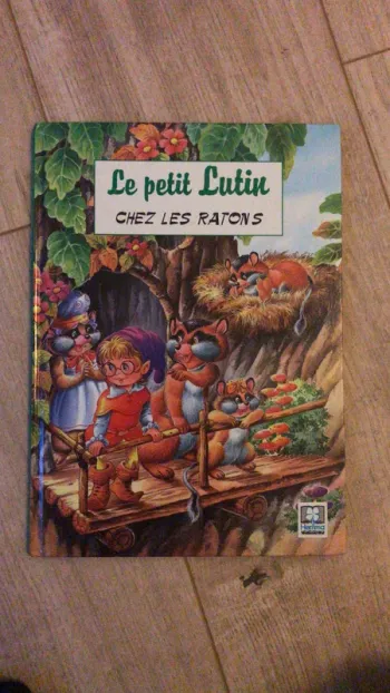 Livre le petit lutin chez les ratons