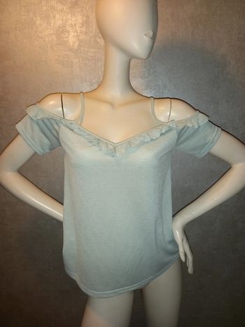 top vert pastel cache cache taille 38