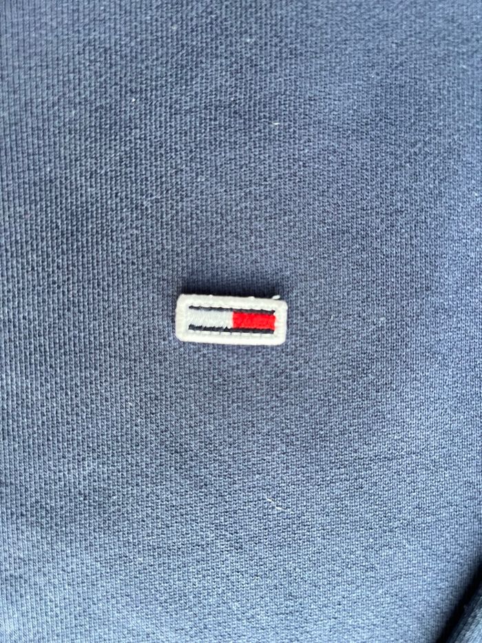 Sweat col rond Tommy bleu marine homme taille S - photo numéro 4