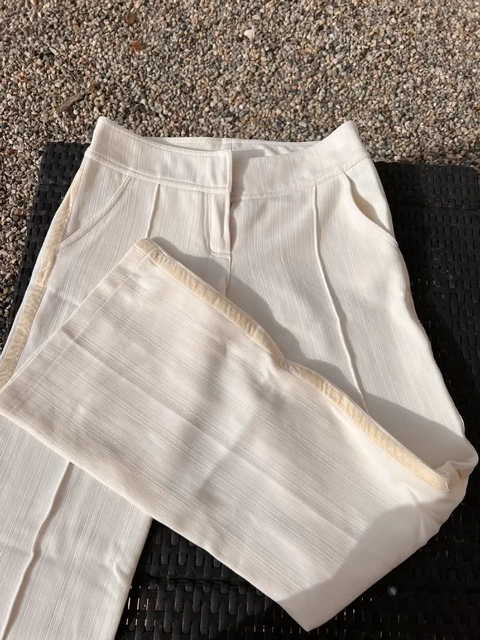 Tailleur blanc cassé bel air - photo numéro 6