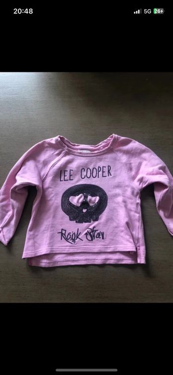 Pull fille Lee Cooper