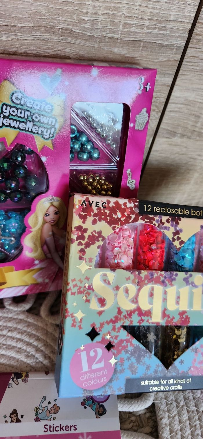 Lot Perles Stickers Princesses Disney - photo numéro 4