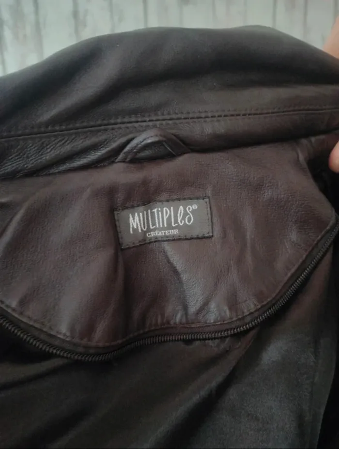Manteau en cuir 100% (Leather) - photo numéro 3