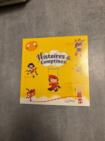 Livre, histoire et comptines livre 3