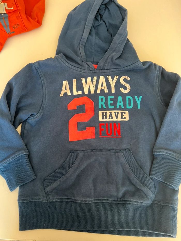 Pull à capuche 6 ans okaidi garçon