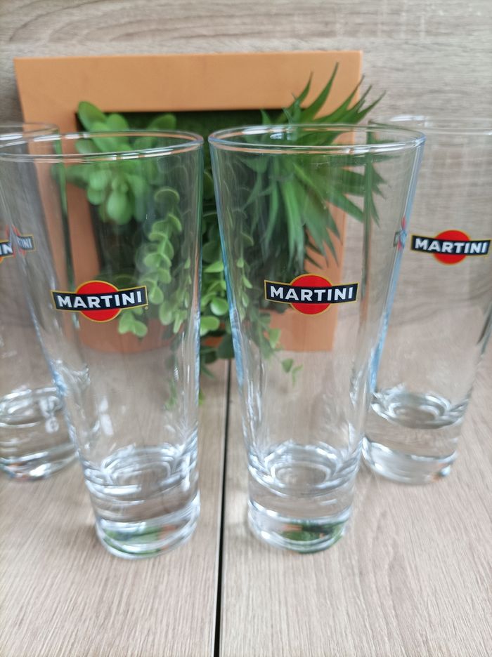 Lot 4 verres Martini - photo numéro 5