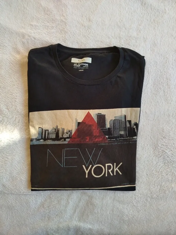 T-shirt à manches longues Jules taille L décor New York