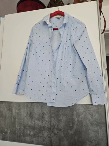 Chemise bleue