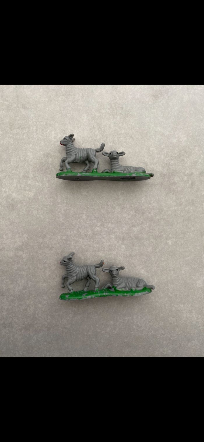 Figurine Petits agneaux - photo numéro 2